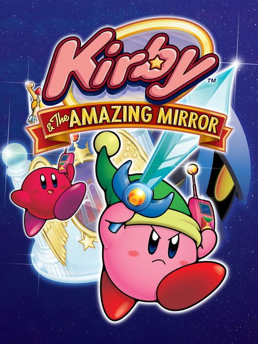 Capa do game Kirby & the Amazing Mirror