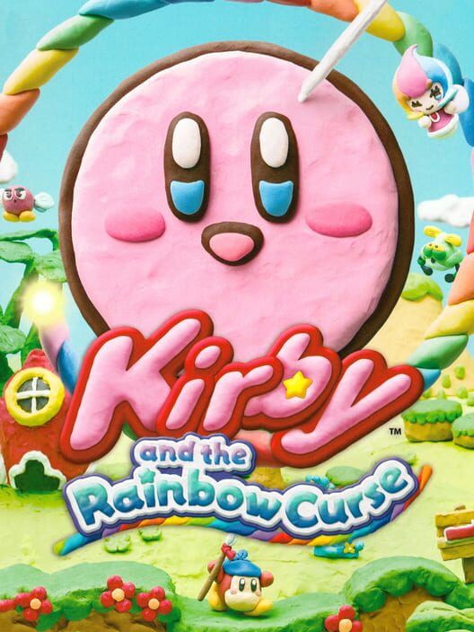 Omslag för Kirby And The Rainbow Paintbrush