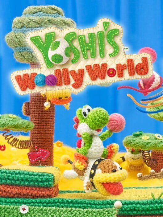 Omslag för Yoshi's Woolly World