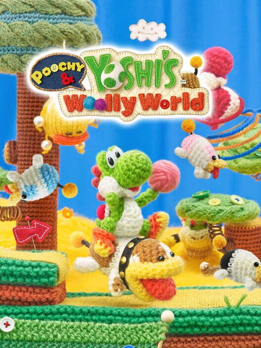 Omslag för Poochy & Yoshi's Woolly World
