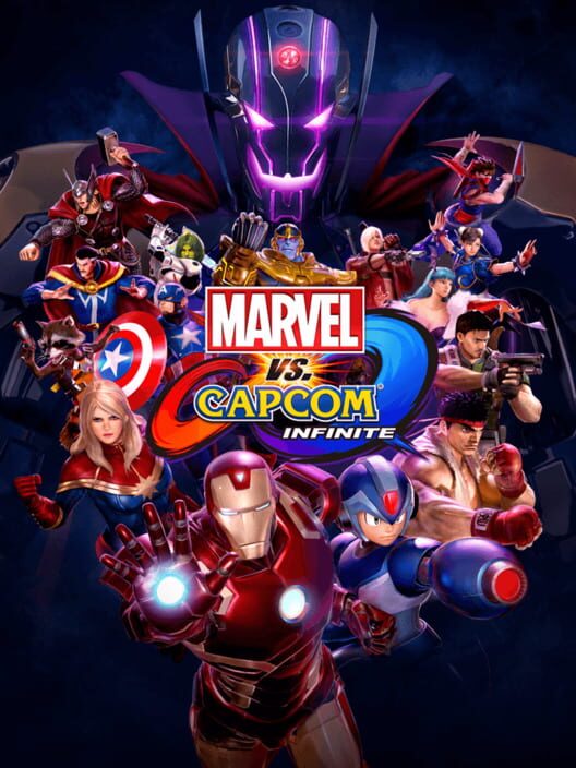 Omslag för Marvel Vs. Capcom: Infinite