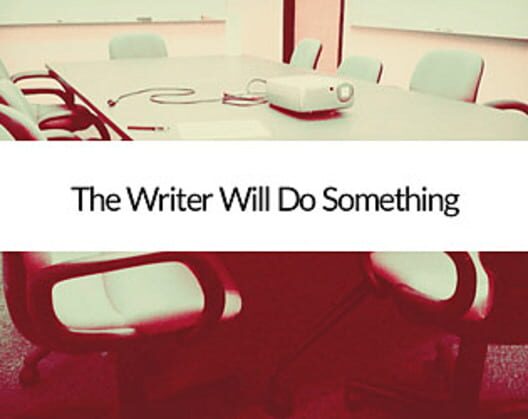 The Writer Will Do Something cover