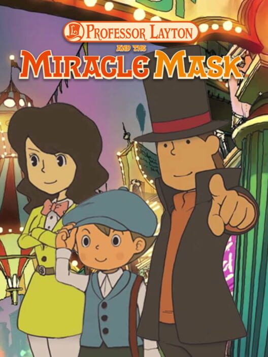 Omslag för Professor Layton And The Miracle Mask