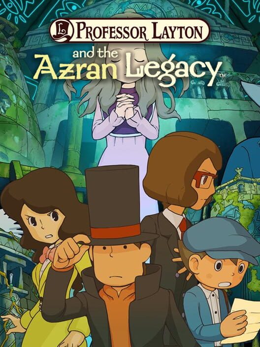 Omslag för Professor Layton And The Azran Legacy