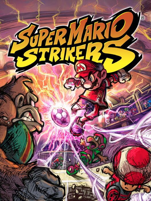 Super Mario Strikers poster