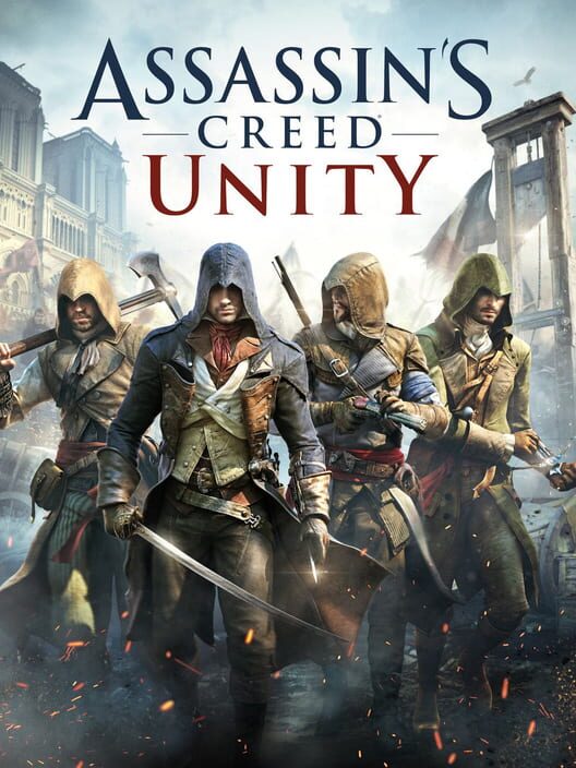 Capa do game Assassin's Creed: Unity