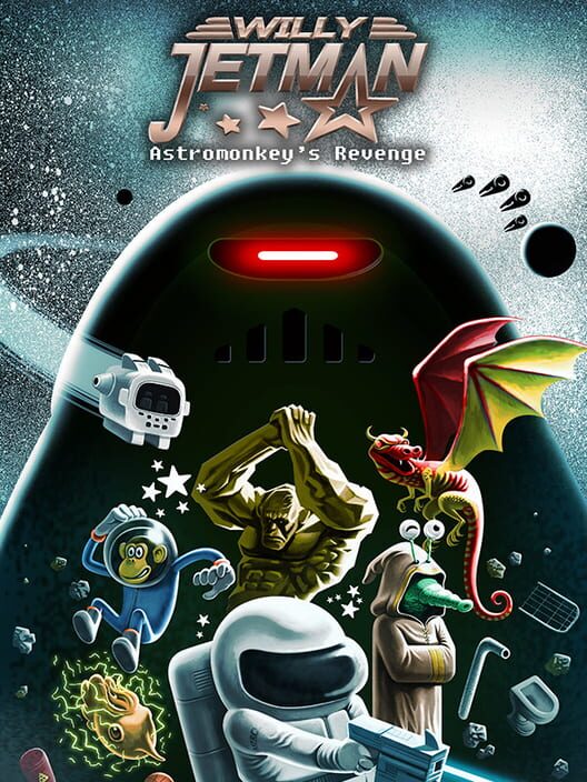 Omslag för Willy Jetman: Astromonkey's Revenge