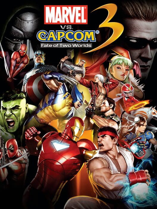 Omslag för Marvel Vs. Capcom 3: Fate of Two Worlds