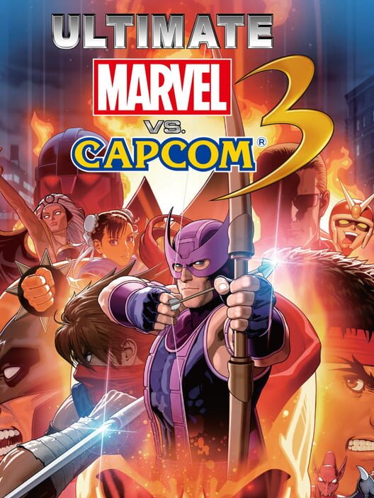 Capa do game Ultimate Marvel vs. Capcom 3