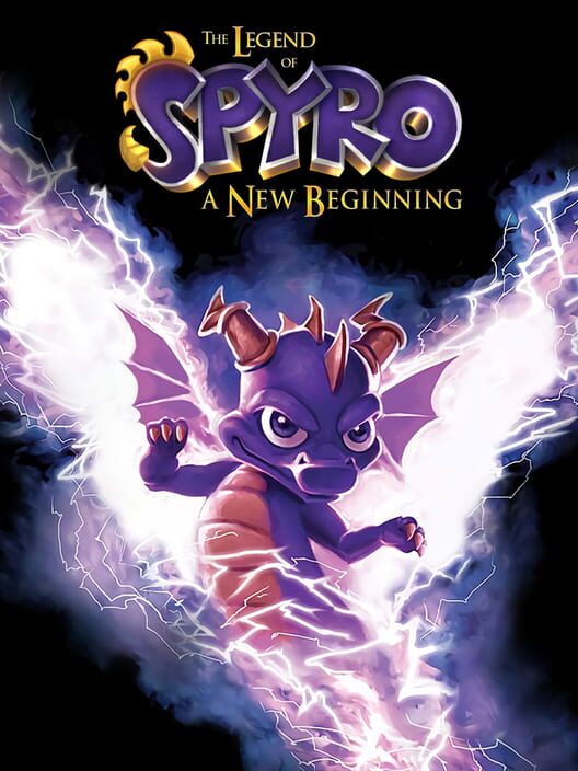 Omslag för The Legend Of Spyro: A New Beginning
