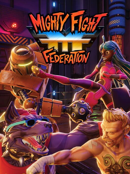 Omslag för Mighty Fight Federation
