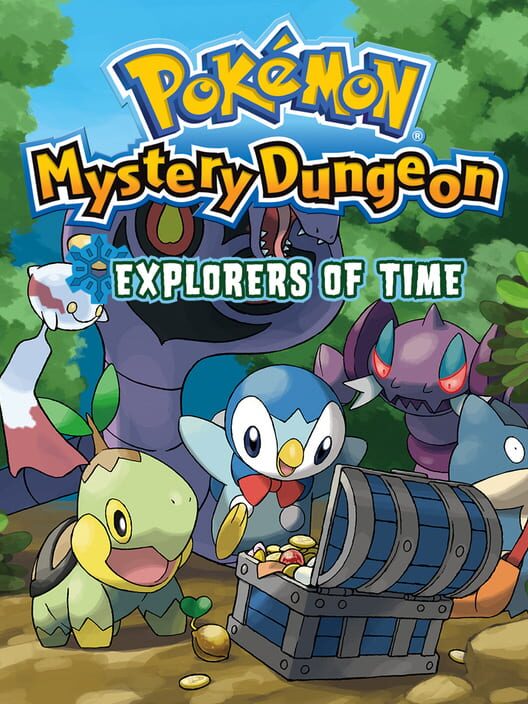 Omslag för Pokémon Mystery Dungeon: Explorers Of Time