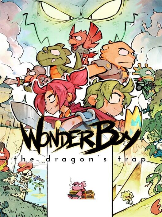 Omslag för Wonder Boy: The Dragon's Trap