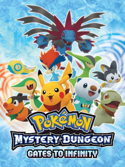 Omslag för Pokémon Mystery Dungeon: Gates To Infinity