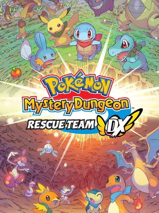 Omslag för Pokémon Mystery Dungeon: Rescue Team DX