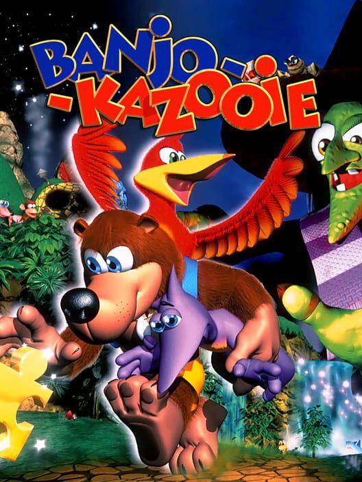 Capa do game Banjo-Kazooie