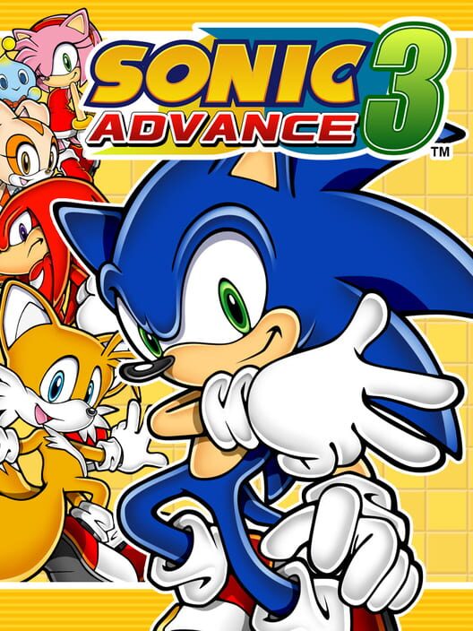 Sonic Advance 3 poster