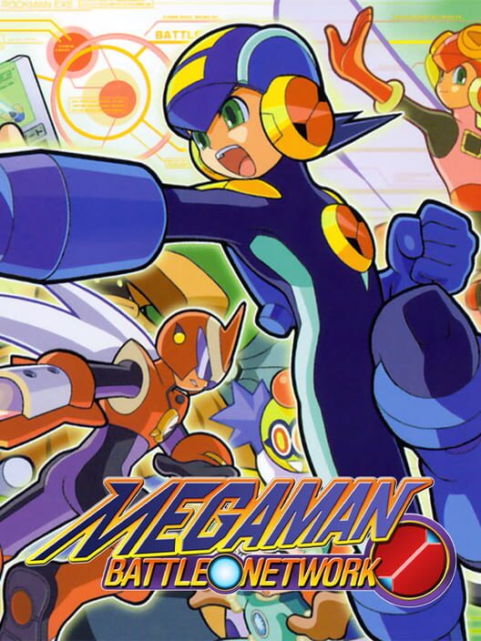 Capa do game Mega Man Battle Network