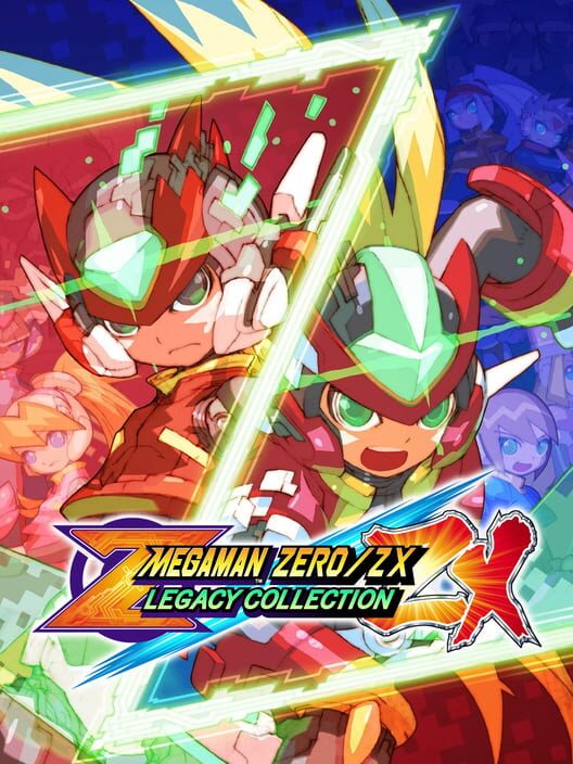 Capa do game Mega Man Zero/ZX Legacy Collection