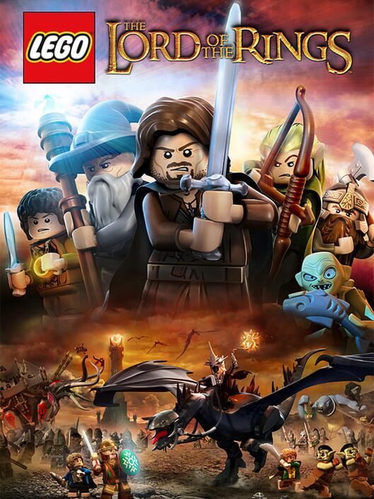 Capa do game LEGO The Lord of the Rings