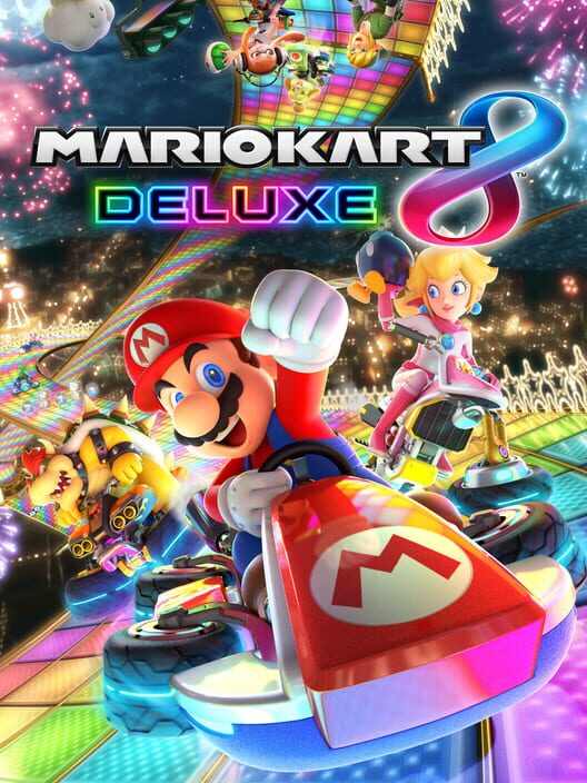 Capa do game Mario Kart 8 Deluxe
