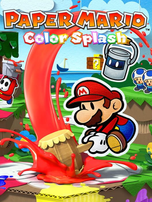 Omslag för Paper Mario: Color Splash
