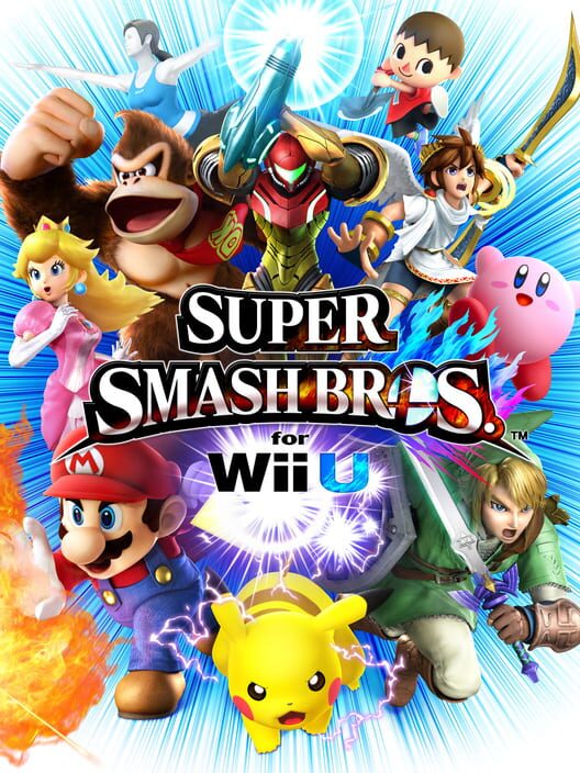 Capa do game Super Smash Bros. for Wii U