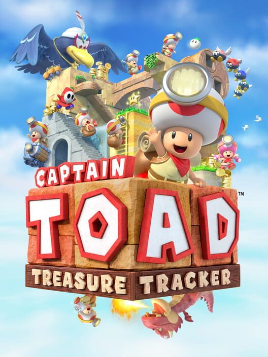 Omslag för Captain Toad: Treasure Tracker