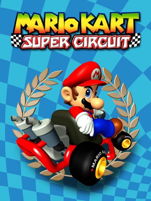 Capa do game Mario Kart: Super Circuit