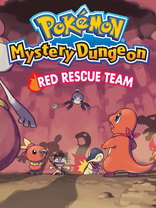Capa do game Pokémon Mystery Dungeon: Red Rescue Team
