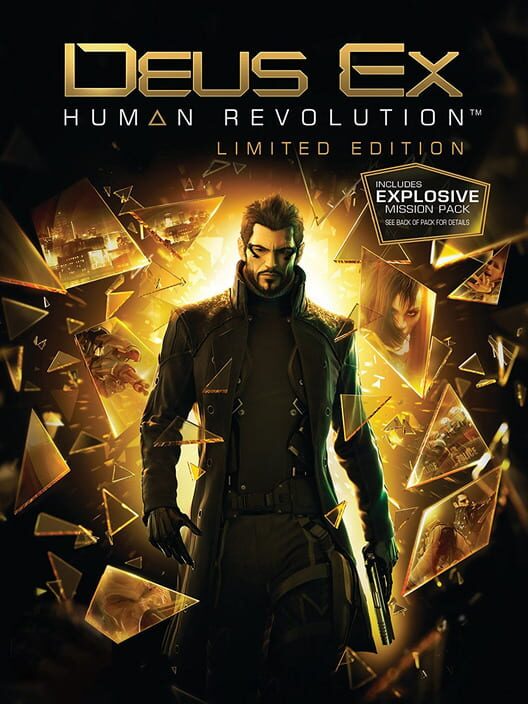 Capa do game Deus Ex: Human Revolution - Limited Edition