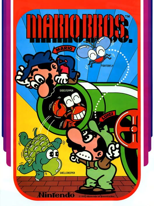 Capa do game Mario Bros.