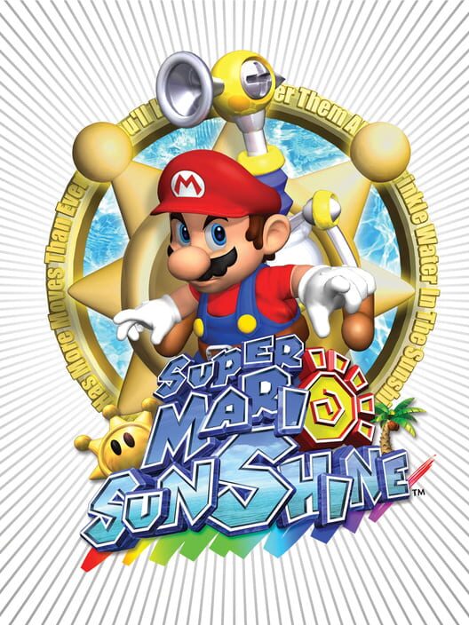 Capa do game Super Mario Sunshine