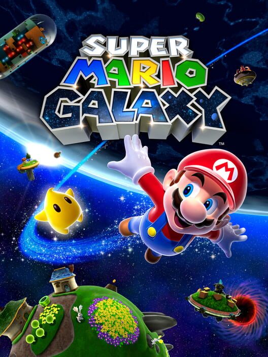 Capa do game Super Mario Galaxy