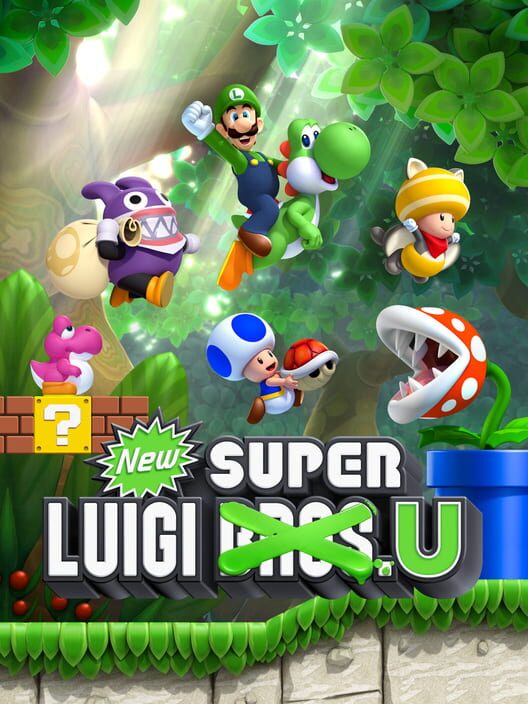 Omslag för New Super Luigi U