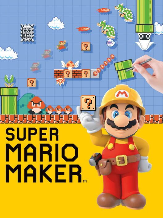 Capa do game Super Mario Maker