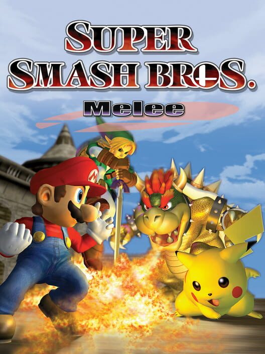 Capa do game Super Smash Bros. Melee