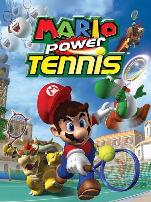 Mario Power Tennis poster