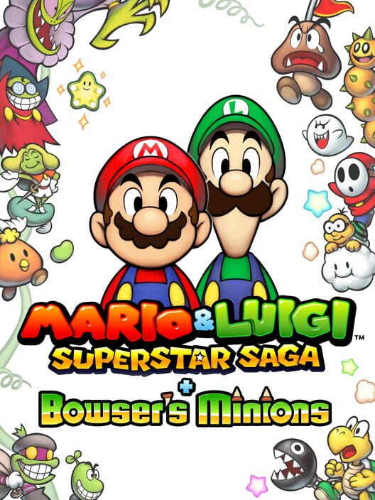 Omslag för Mario & Luigi: Superstar Saga + Bowser's Minions