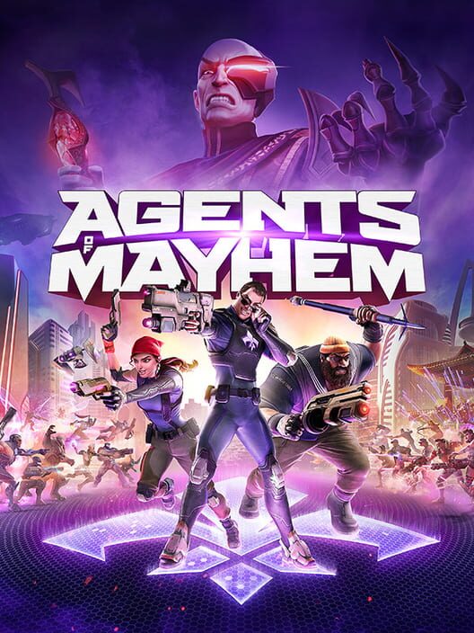 Omslag för Agents Of Mayhem