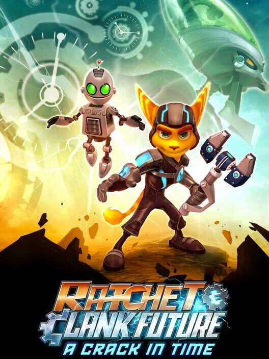 Capa do game Ratchet & Clank Future: A Crack in Time