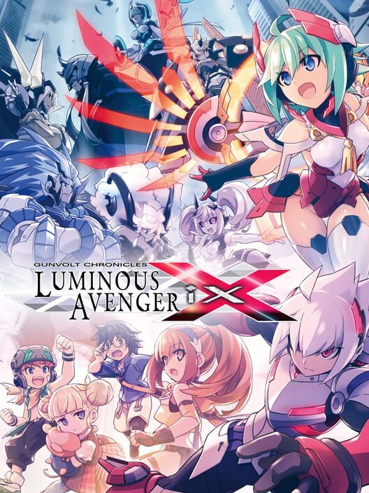 Capa do game Gunvolt Chronicles: Luminous Avenger iX