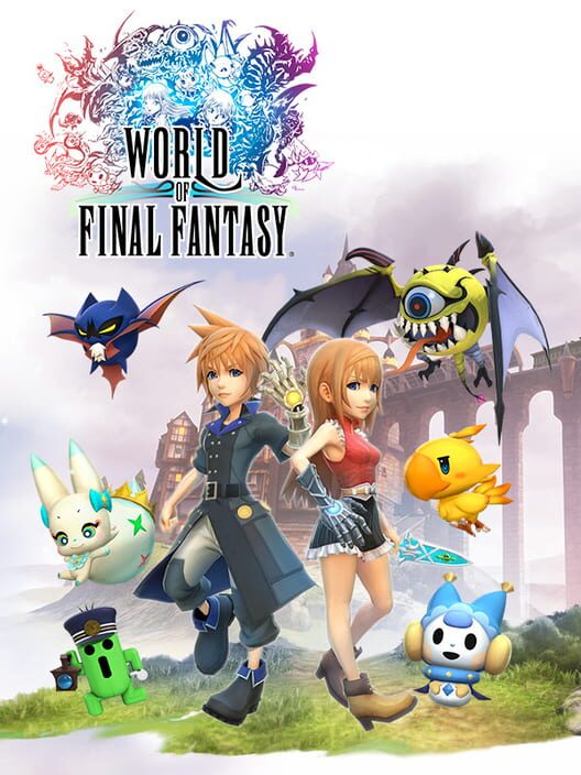 Omslag för World Of Final Fantasy