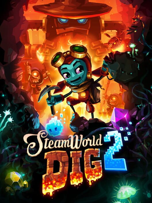 Omslag för SteamWorld Dig 2