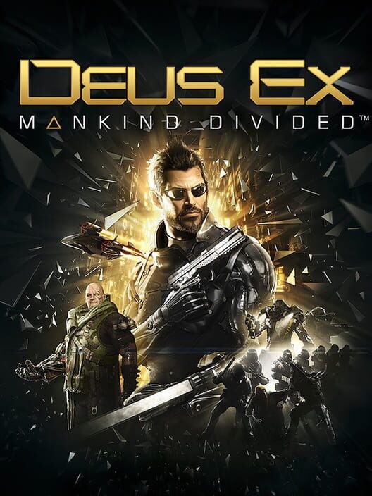 Capa do game Deus Ex: Mankind Divided