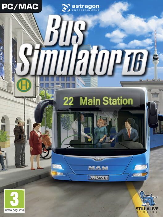 Omslag för Bus Simulator 16