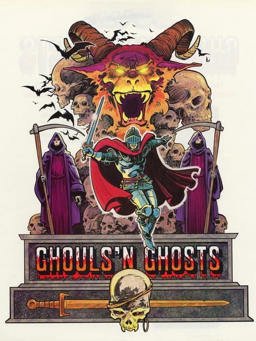 Capa do game Ghouls 'n Ghosts