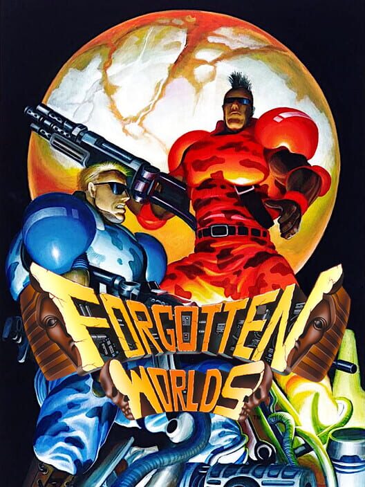 Capa do game Forgotten Worlds