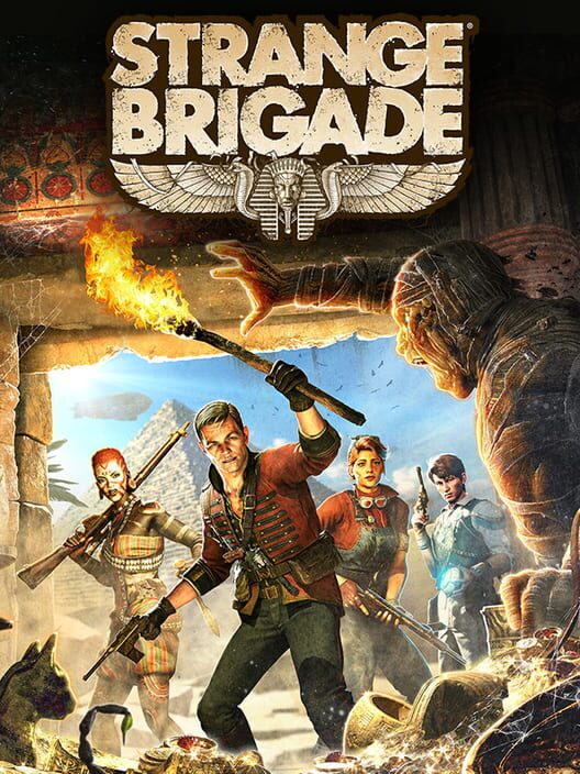 Capa do game Strange Brigade