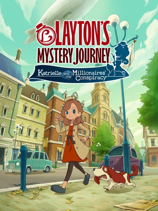 Omslag för Layton's Mystery Journey: Katrielle and the Millionaire's Conspiracy